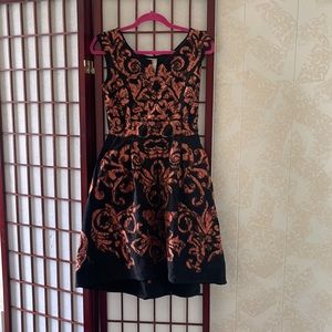 Yoana Baraschi lace appliqué dress size 0